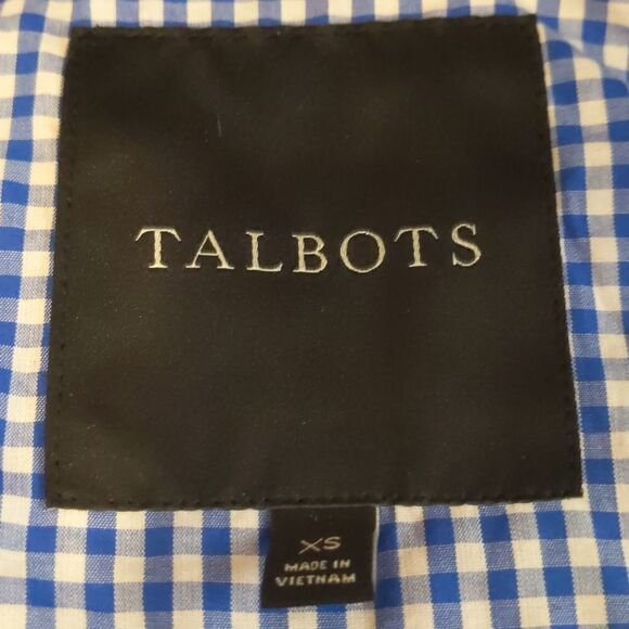 TALBOTS women jacket size XS orange color - Picture 12 of 13